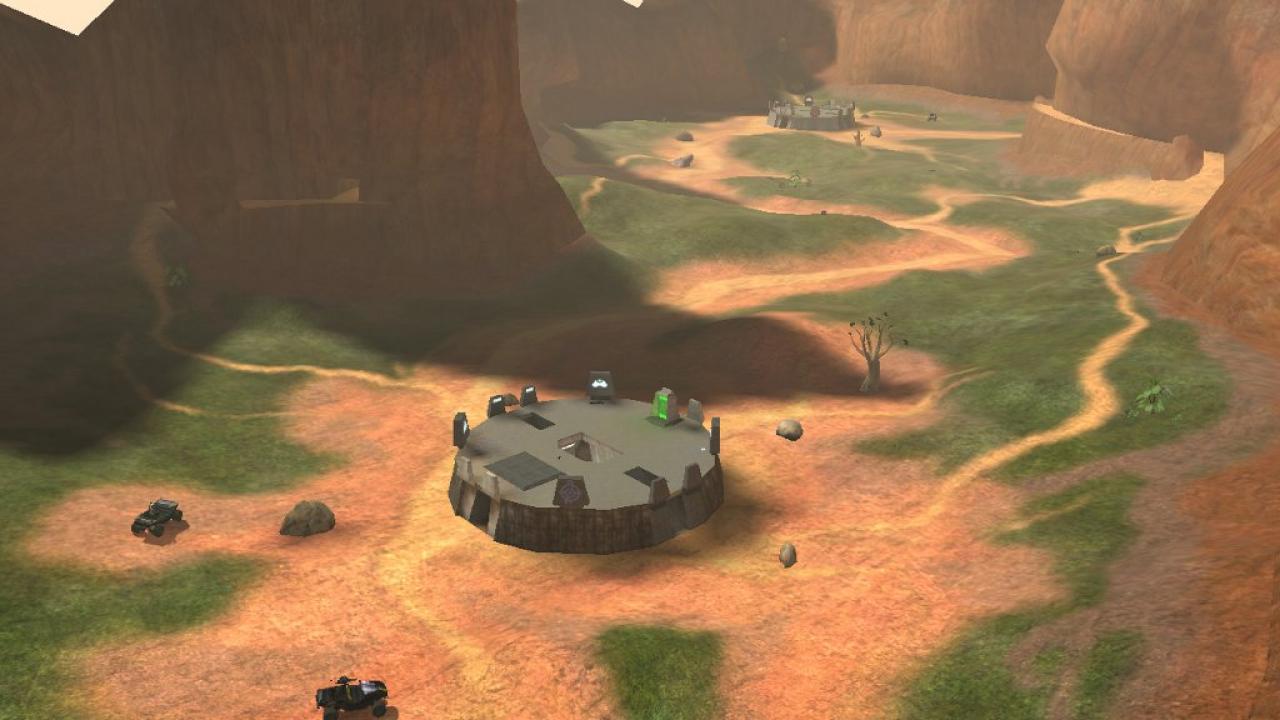 [21/08/2012] Blood Gulch (Halo) - Bei Halo-Fans genießt diese offene Karte, die in einer Schlucht ansiedelt, einen ausgezeichneten Ruf. Schade, dass die PC-Umsetzung des Ego-Shooters nicht an den Erfolg der Xbox-Version anknüpfen konnte.