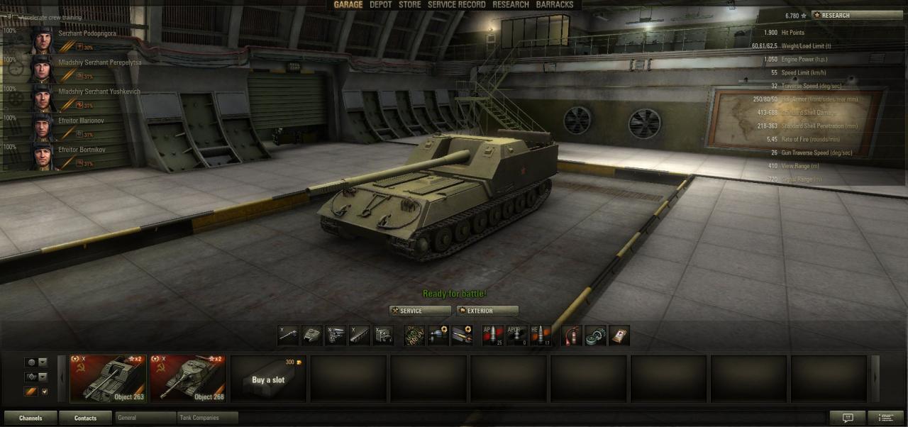 [28/09/2012] World of Tanks: Die Garage, Screenshots aus Update 8.0