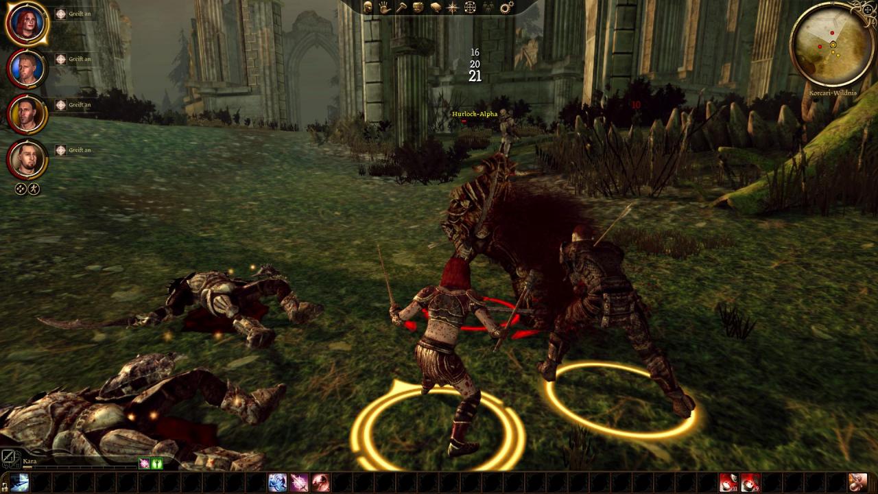 [21/09/2012] Taktischere Kämpfe - Dragon Age: Origins glänzte mit seinem taktischen Kampfablauf, der sogar in einer klassischen Iso-Perspektive gespielt werden konnte. Zwar konnte auch im Nachfolger das Geschehen jederzeit pausiert werden, die actionlastigere Ausrichtung konnte das System trotzdem nicht verbergen. Hier wäre weniger Action nicht verkehrt.