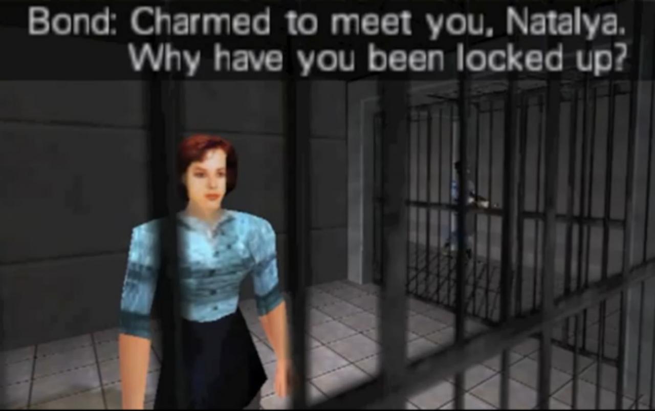 [14/09/2012] Natalya aus dem N64-Game Goldeneye 007 ist wohl nur als KI-technischer Komplettausfall zu verbuchen. Das noch in Verbindung mit einer Begleitquest und der Videospiel-Alptraum ist perfekt.