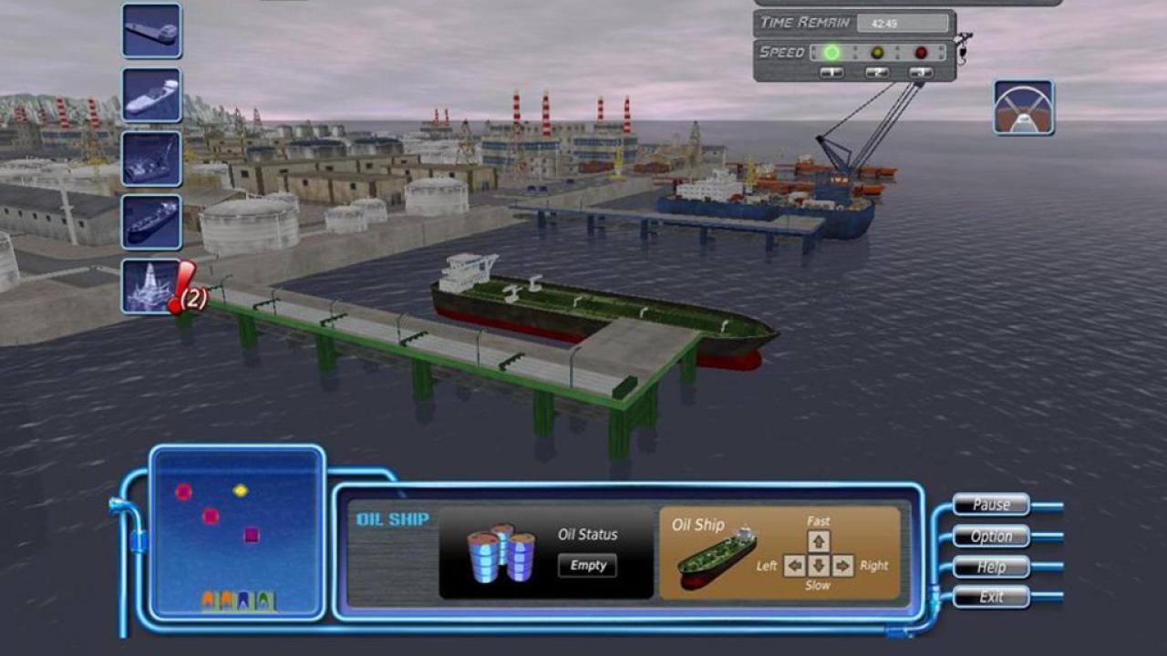 [18/09/2012] Ölplattform-Simulator - Von allen Berufssimulationen auf dem Markt, ist Ölplattform-Simulator die albernste. Der Name ist Programm: Ihr errichtet binnen weniger Sekunden einen Ölbohrturm und fördert (Stichwort: Quicktime-Events) anschließend das schwarze Gold an Land. 