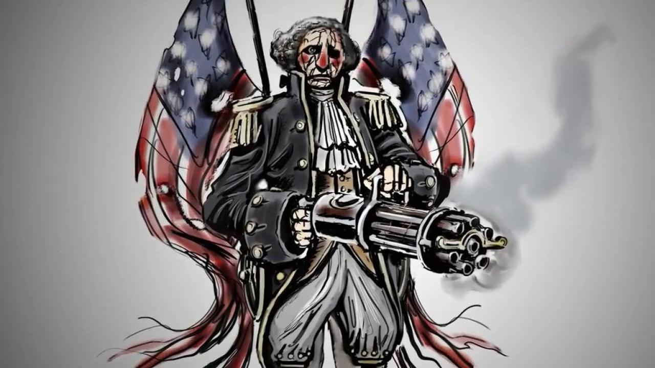 [10/09/2012] The Motorized Patriot (Bioshock Infinite) - Dieses Ungetüm tritt in der Gestalt des berühmten US-Präsidenten George Washington in Erscheinung. Wer seinen Weg kreuzt, muss sich vor der gewaltigen Minigun in Acht nehmen. Glücklicherweise hat der 