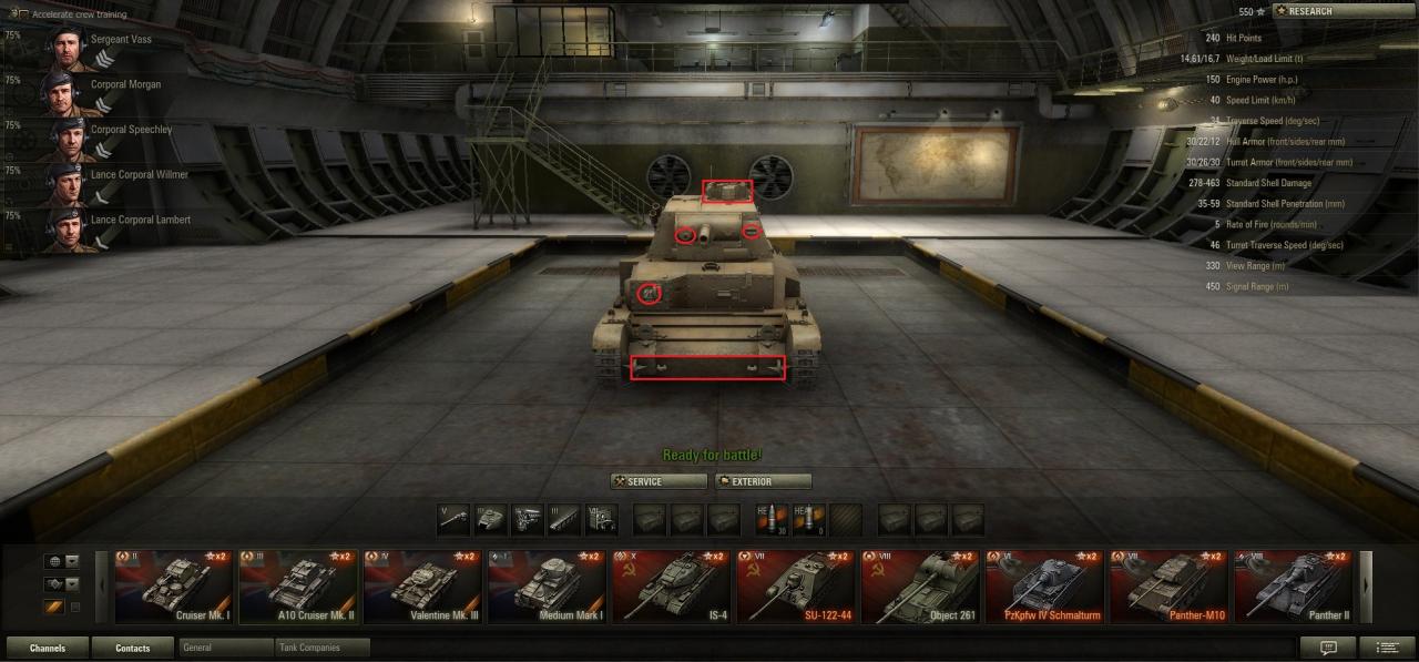 [31/10/2012] Die Schwachstellen des A10 Cruiser MK. II.
