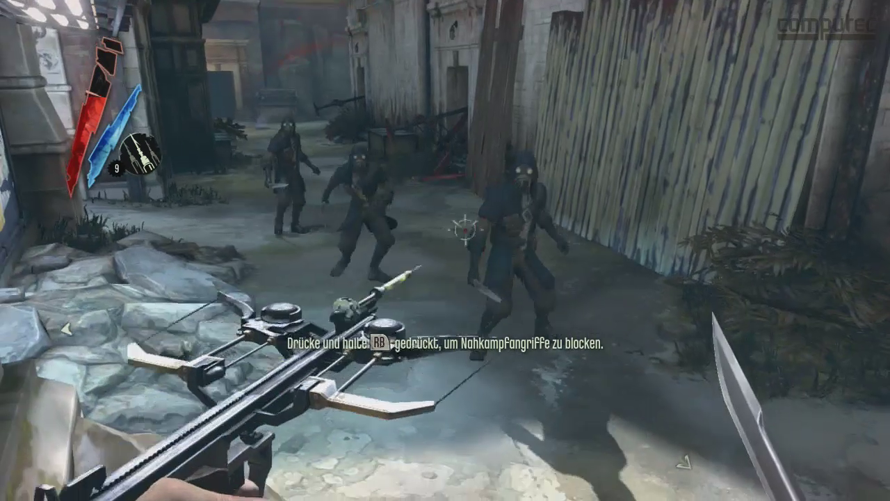 [11/10/2012] Wenn wir die Destillerie verlassen warten Assassinen auf uns.