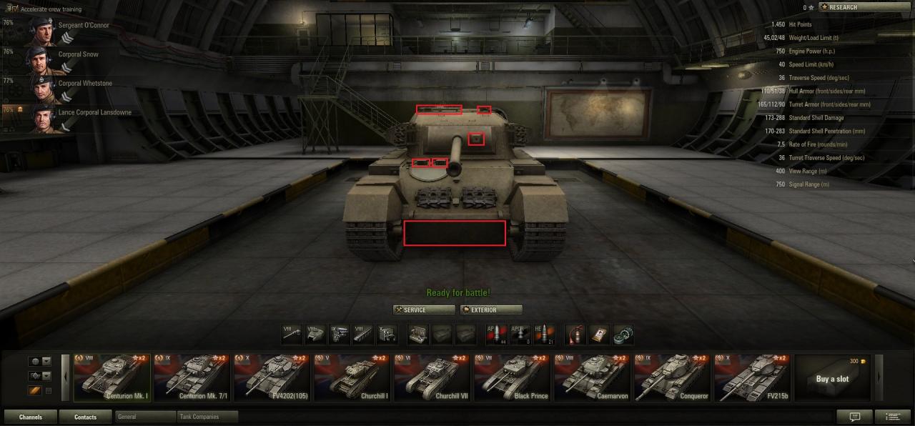 [31/10/2012] Die Schwachstellen des Centurion MK. I.