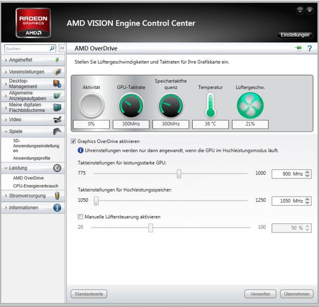 [26/10/2012] Übertakten leicht gemacht: AMD OverDrive