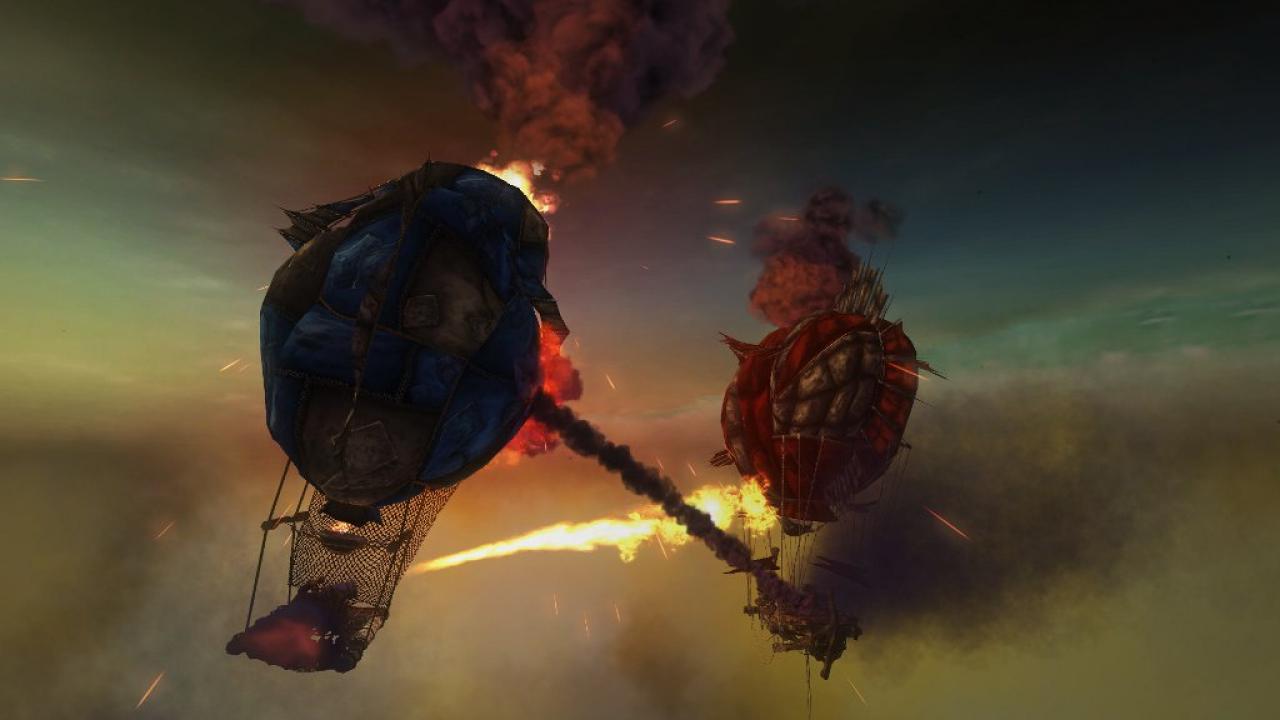 [02/10/2012] AirBuccaneers - Bombastische Schlachten mit riesigen Zeppelinen? Eine fantastische Idee, die wir unbedingt auf Steam wiederfinden möchten. Die gigantischen Luftschiffe können mit Kanonen, Raketen und anderem Kram ausgerüstet werden. Noch Fragen? Produktseite