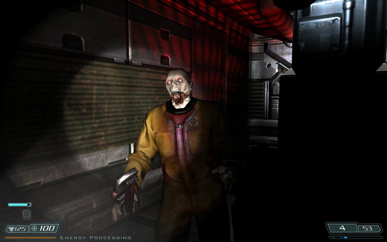 [20/10/2012] Das 1993 erschienene Doom ist nicht nur wegen seiner 3D-Grafik und des kommerziellen Erfolgs ein Meilenstein im Bereich der Computerspiele. Auch in Sachen Grusel war der Titel damals nicht von schlechten Eltern, wobei wir nach heutigen Maßstäben an vielen Stellen wohl eher müde gähnen würden. Ähnlich verhält es sich auch mit Doom 3, dass es aber trotzdem in dieses Special schafft. Wir erinnern uns nämlich nur zu gut, an die vielen dunklen Ecken, an denen wir mit Taschenlampe und zittrigen Knien auf den nächsten Schreck warteten.
