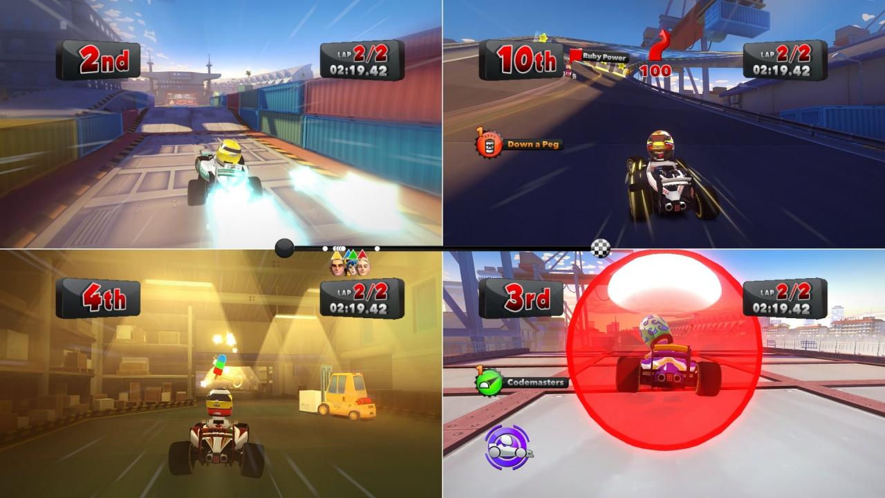[24/10/2012] F1 Race Stars im Test - Die PC-Version ist sehr nah an Mario Kart, aber lieblos umgesetzt. (5)