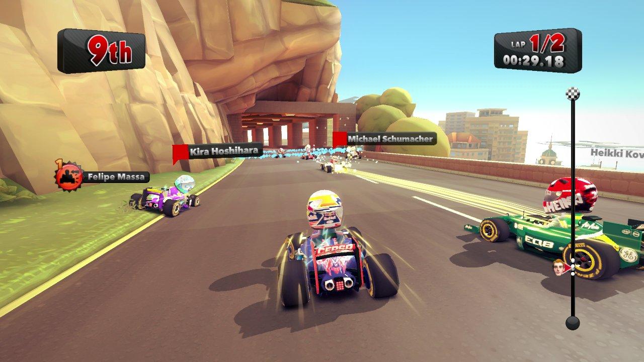 [24/10/2012] F1 Race Stars im Test - Die PC-Version ist sehr nah an Mario Kart, aber lieblos umgesetzt. (2)