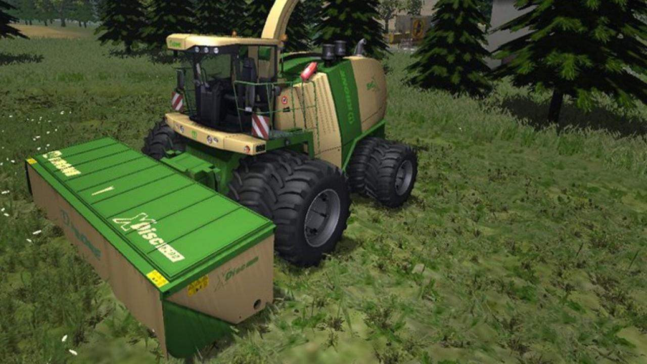 [24/10/2012] Krone BigX 1100 BeastPack v 8 - Das umfangreiche Paket enthält den Feldhäcksler BIG X 1100 von Krone sowie das passende 