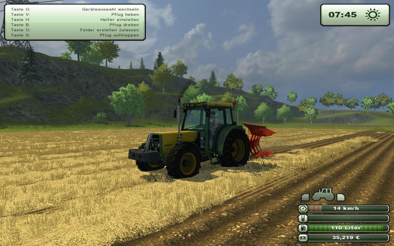 [30/10/2012] Der Landwirtschafts-Simulator 2013 im Test: Sehr umfangreich, aber Macken bei der Fahrphysik und die Benutzerführung stören den Spielspaß. (11)