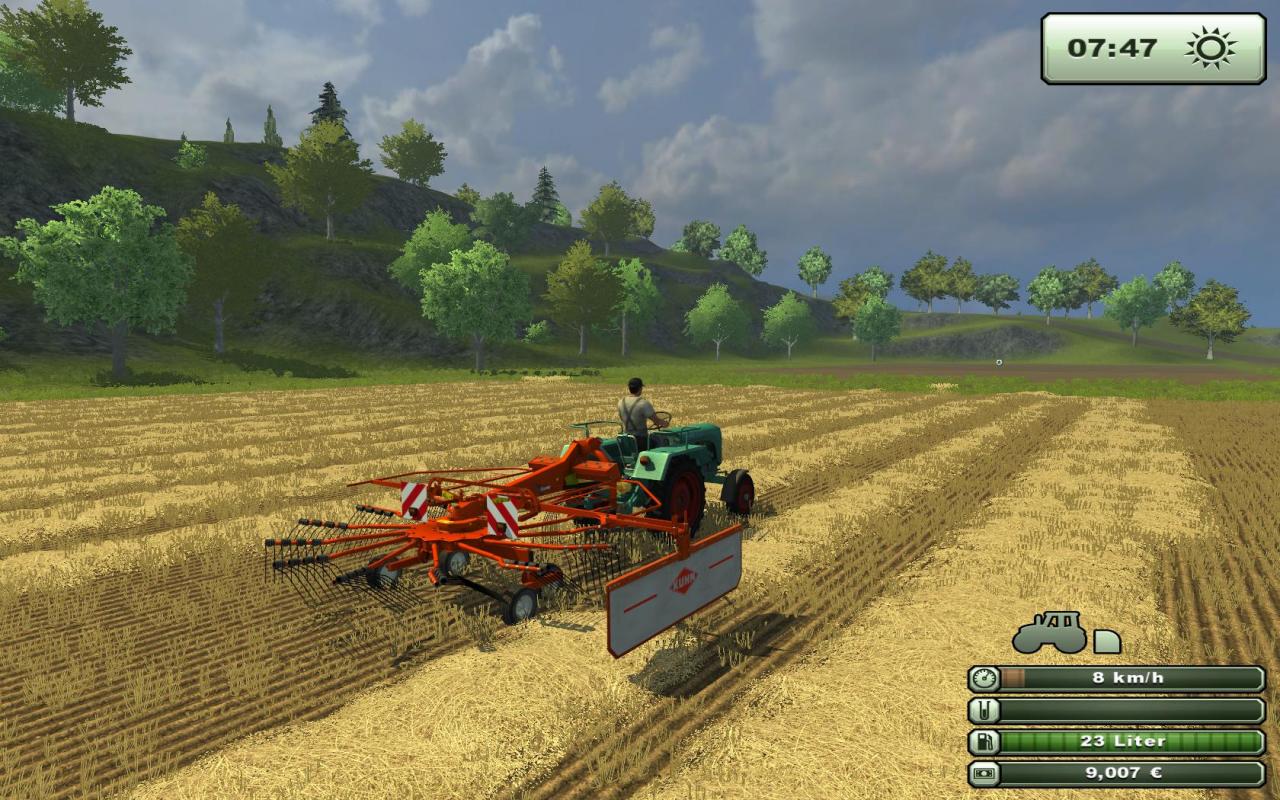 [30/10/2012] Der Landwirtschafts-Simulator 2013 im Test: Sehr umfangreich, aber Macken bei der Fahrphysik und die Benutzerführung stören den Spielspaß. (14)
