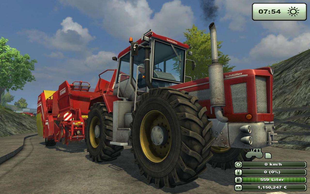 [30/10/2012] Der Landwirtschafts-Simulator 2013 im Test: Sehr umfangreich, aber Macken bei der Fahrphysik und die Benutzerführung stören den Spielspaß. (21)