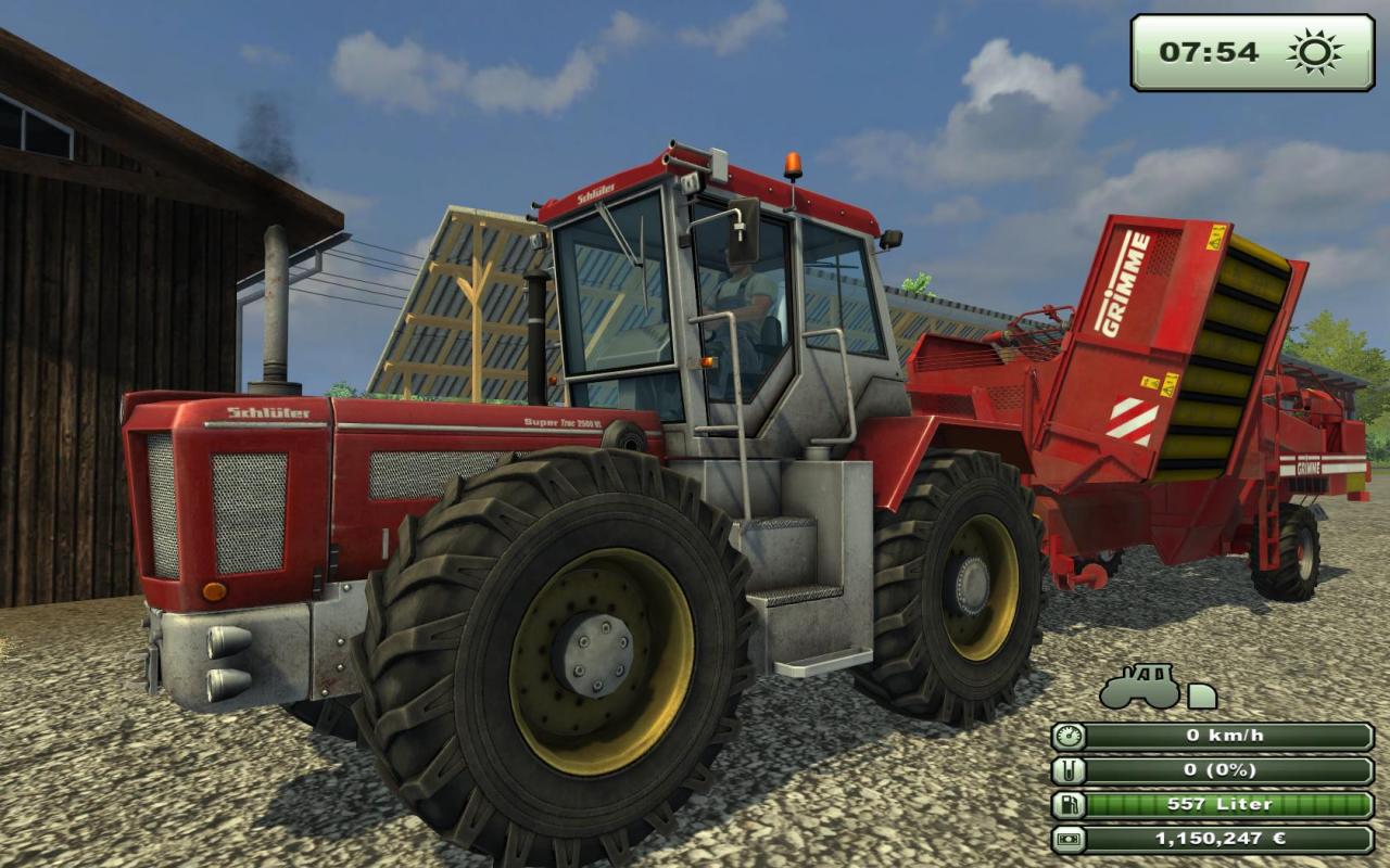 [30/10/2012] Der Landwirtschafts-Simulator 2013 im Test: Sehr umfangreich, aber Macken bei der Fahrphysik und die Benutzerführung stören den Spielspaß. (22)