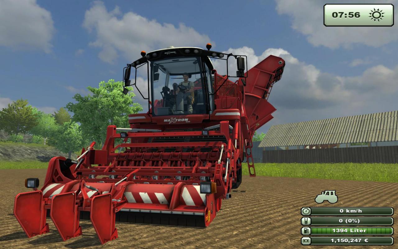 [30/10/2012] Der Landwirtschafts-Simulator 2013 im Test: Sehr umfangreich, aber Macken bei der Fahrphysik und die Benutzerführung stören den Spielspaß. (23)