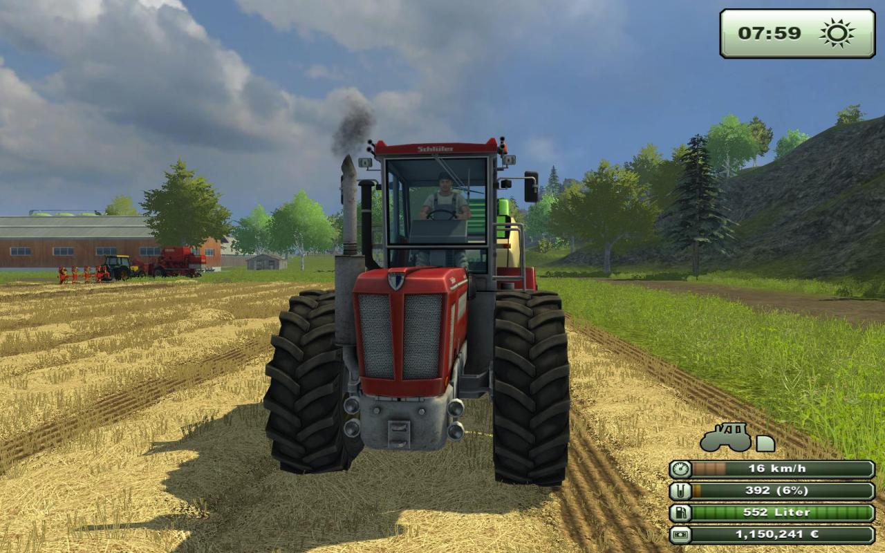 [30/10/2012] Der Landwirtschafts-Simulator 2013 im Test: Sehr umfangreich, aber Macken bei der Fahrphysik und die Benutzerführung stören den Spielspaß. (25)