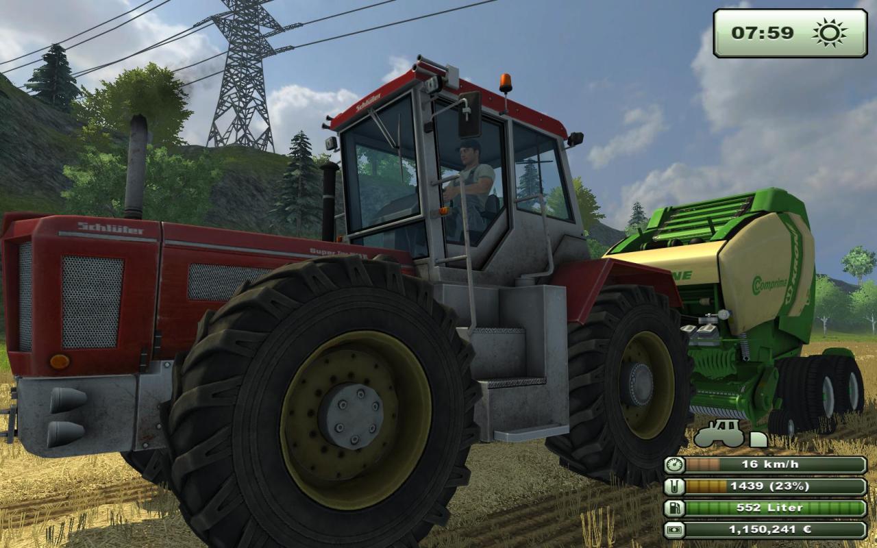 [30/10/2012] Der Landwirtschafts-Simulator 2013 im Test: Sehr umfangreich, aber Macken bei der Fahrphysik und die Benutzerführung stören den Spielspaß. (27)