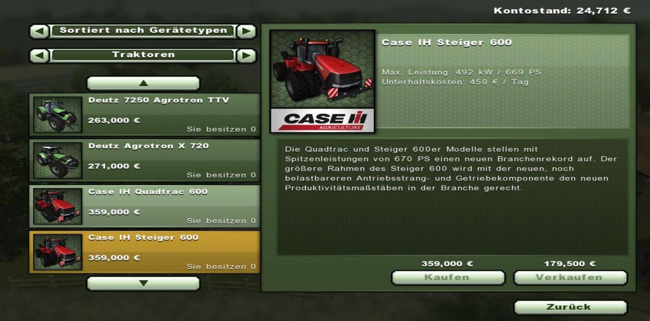 [30/10/2012] Der Landwirtschafts-Simulator 2013 im Test: Sehr umfangreich, aber Macken bei der Fahrphysik und die Benutzerführung stören den Spielspaß. (28)