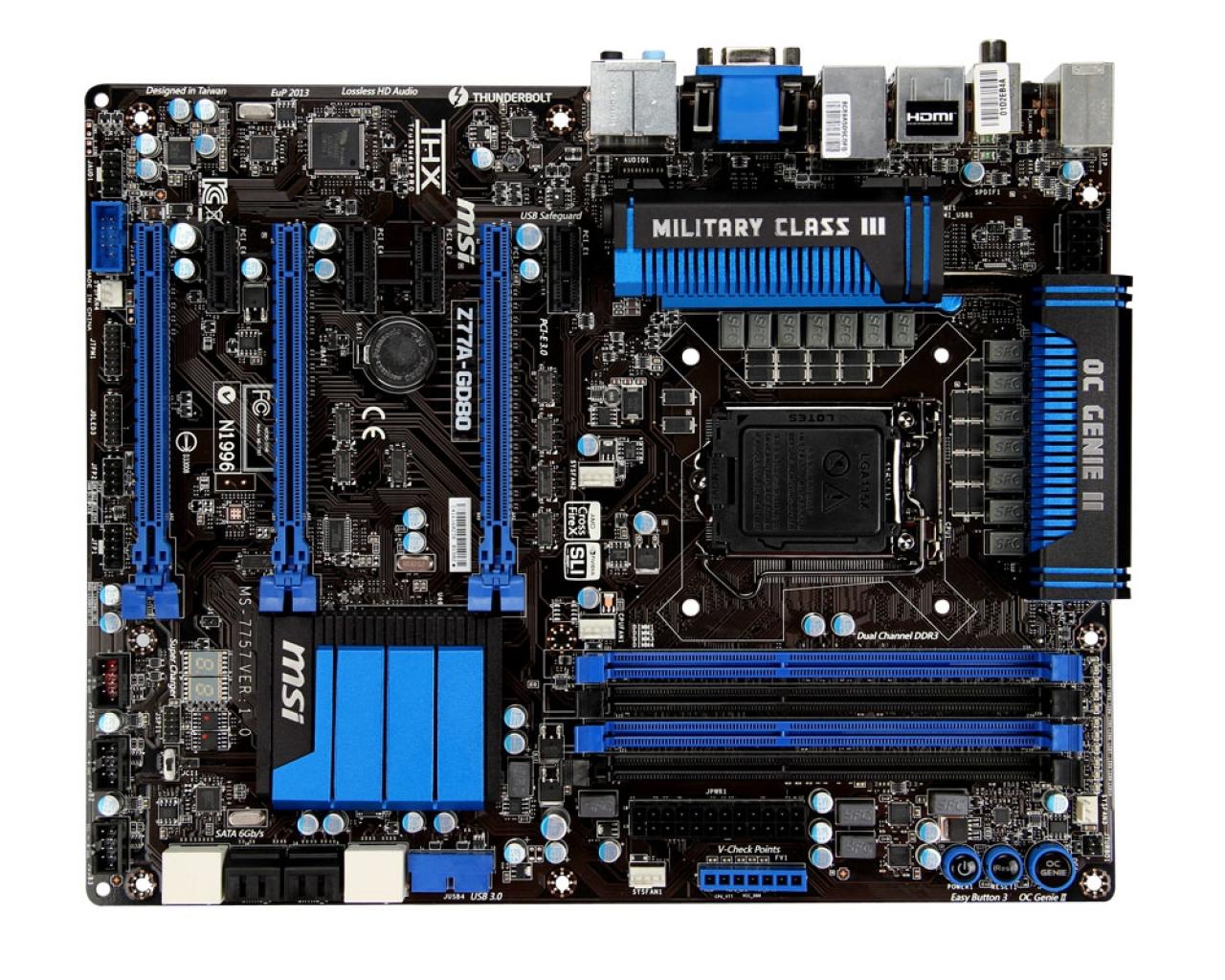 [05/10/2012] MSI Z77A-GD80
