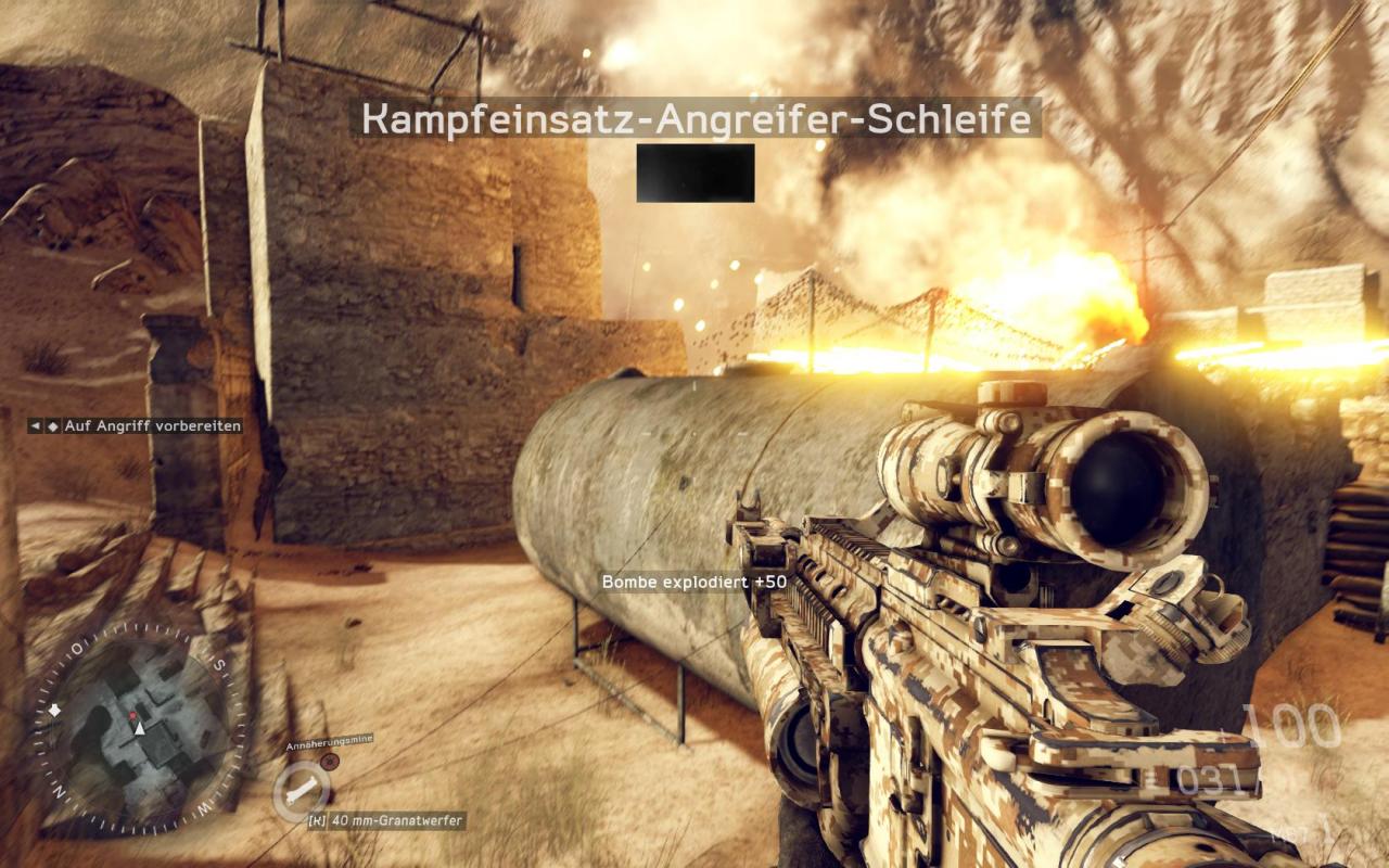 [26/10/2012] Screenshots aus dem Multiplayer-Modus von Medal of Honor Warfighter, das im Test einige Macken aufweist. (1) (2)