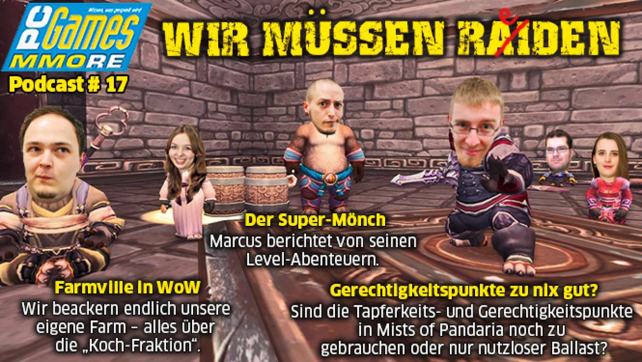 [02/10/2012] Johann, Julia, Nico, Dennis, Marcus und Tanja plappern über Ihre Abenteuer auf Stufe 90 in Mists of Pandaria - beziehungsweise in Marcus' Fall vom Mönch-Leveln.