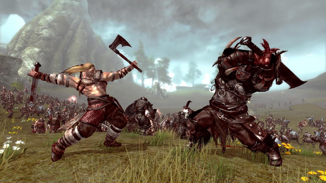 [11/10/2012] Viking: Battle for Asgard musste sich in vielerlei Hinsicht nicht hinter God of War verstecken, als es 2008 erschien. Allein schon dank der nordischen Mythologie, die uns endlich etwas Abwechslung zu den Göttern des Olymps verschaffte. Dennoch war es kein Hit und gilt vielmehr als inzwischen fast vergessener Geheimtipp.