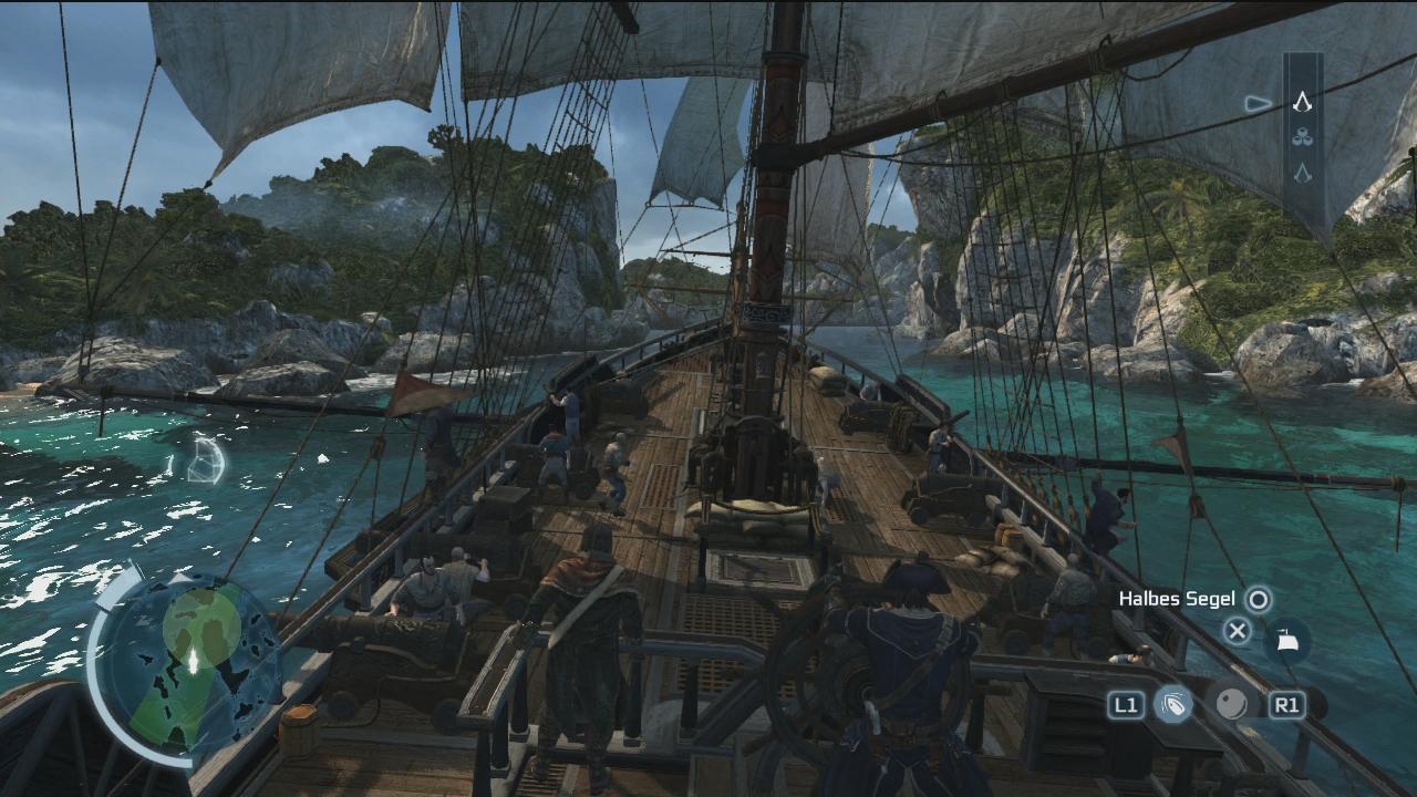 [30/10/2012] Auch die Seefahrer-Missionen in Assassin's Creed 3 machen richtig viel Spaß.