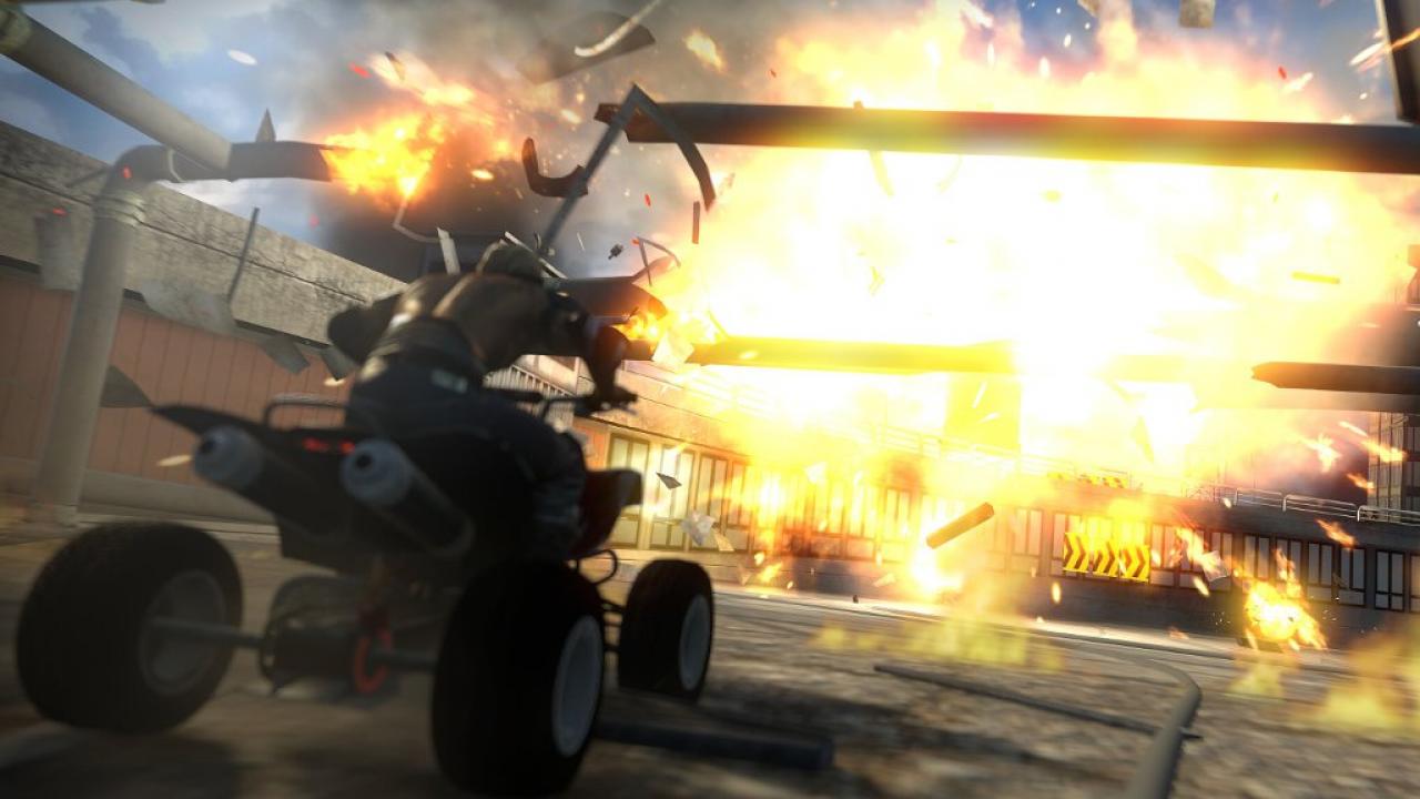 [30/10/2012] Motorstorm: Apocalypse - Auch in Rennspielen kann es häufiger krachen und scheppern. Motorstorm: Apocalypse schickt euch auf über 40 Rennkurse in einem Endzeit-Szenario. Dabei geratet ihr schon mal in ein Erdbeben und werdet Zeuge, wie Gebäude vor euch einstürzen. 