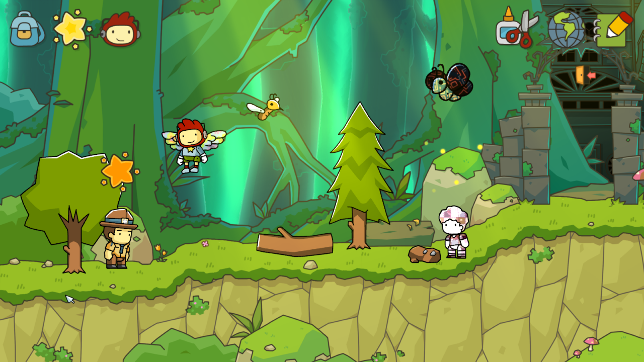 [18/10/2012] Leservorschlag - Scribblenauts ist nicht nur bunt und lustig, animiert eure Kinder vielleicht sogar zum miträtseln.