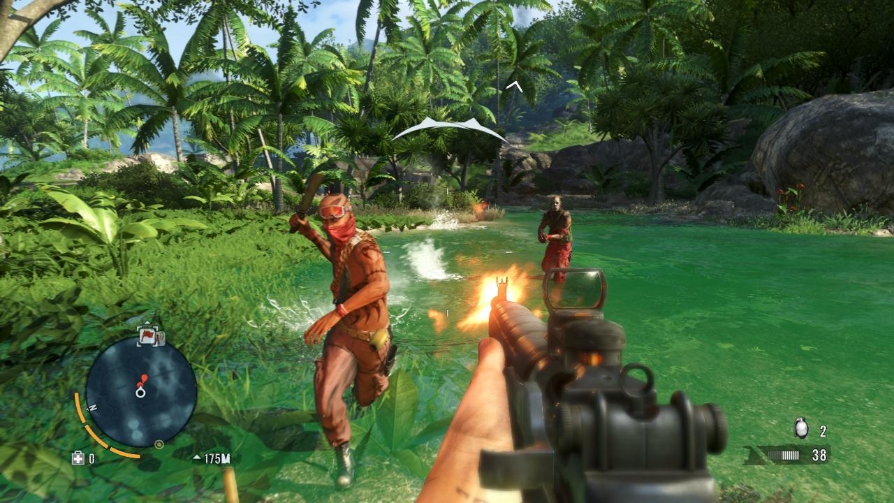 [21/11/2012] Die afrikanische Savanne hat als Setting ausgedient: In Far Cry 3 bereist der Spieler wieder eine tropische Insel, ähnlich wie im ersten Teil, der noch von Crytek (Crysis) entwickelt wurde.
