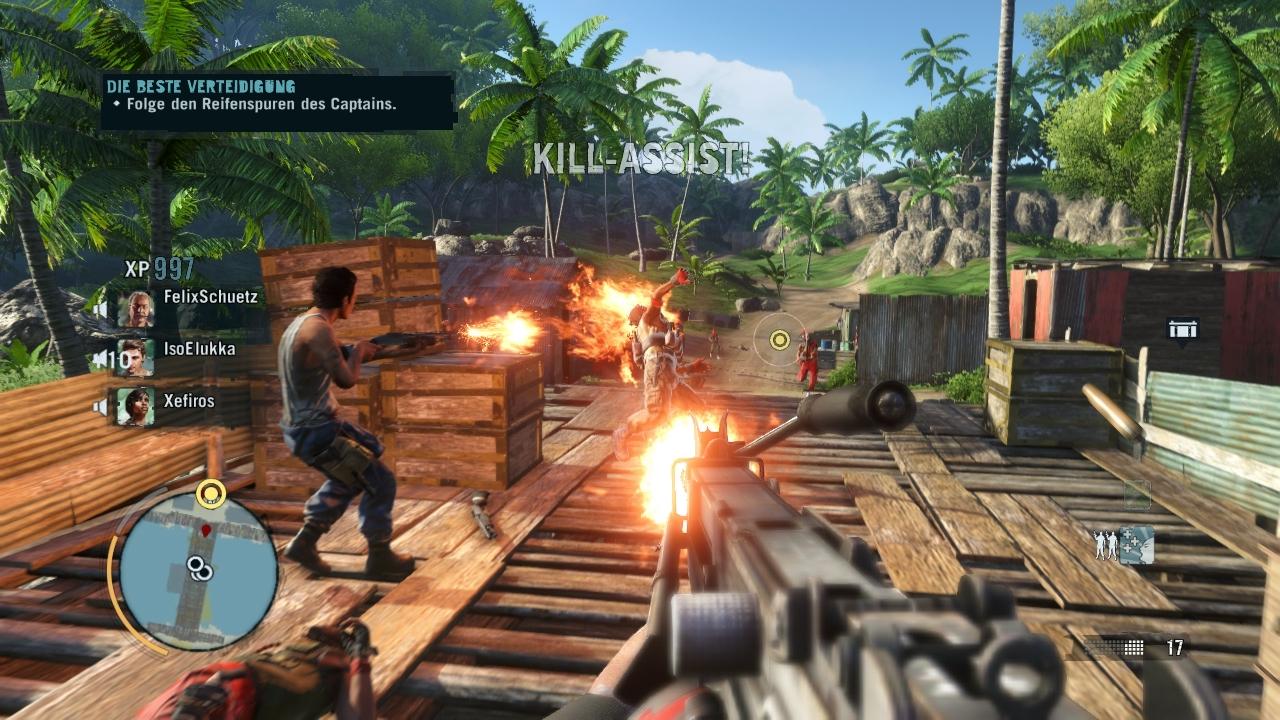 [21/11/2012] Far Cry 3: Neben dem langen Einzelspielerpart gibt's auch eine mehrere Stunden umfassende Koop-Kampagne.