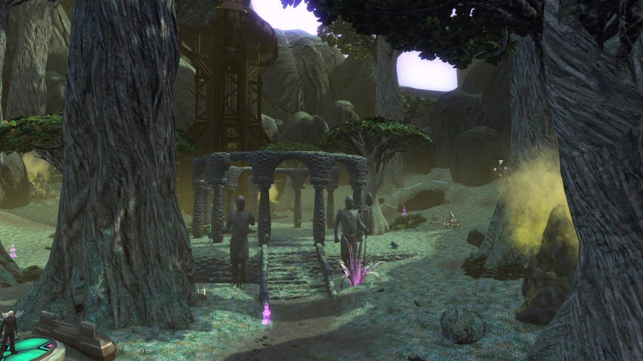 [23/11/2012] Star Trek Online: Überreste vergangener Zivilisationen in den Hwael-Ruinen.