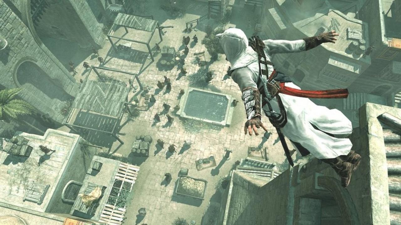 [29/11/2012] Leservorschlag - Assassin's Creed - Der obige Screenshot sagt mehr als tausend Worte - finden wir! Mit Oculus Rift würden wir bei jedem Sturzflug in Richtung Heuhaufe einen entsetzlichen Schrei ausstoßen. Außerdem würden sich die ganzen Sprünge über die Dächer viel 