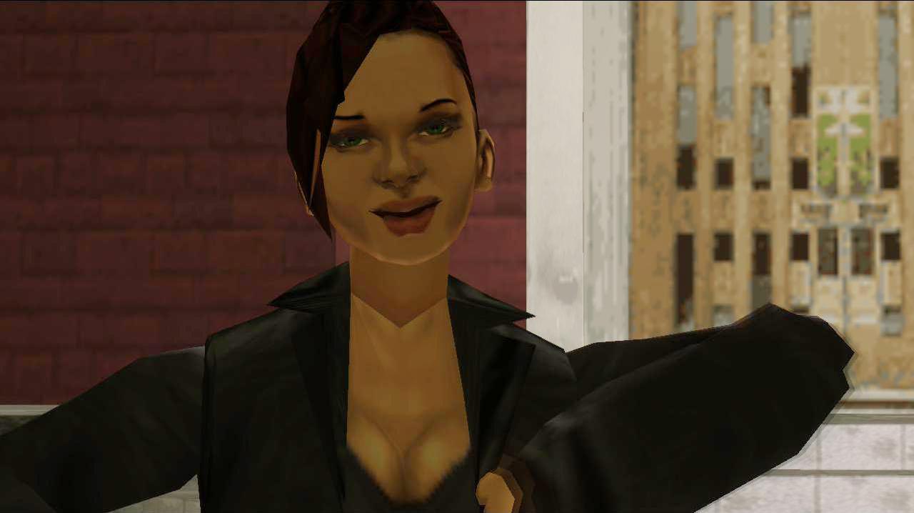 [07/11/2012] Catalina (GTA 3): Die Bankräuberin ist die Gegenspielerin des Protagonisten aus GTA 3, nachdem Cataline diesen bei einem Banküberfall angeschossen und zurückgelassen hat. In San Andreas kommt Carl Johnson mit ihr in Kontakt, indem er einige Aufgaben für Catalina erledigt. Dabei verliebt sich die Bankräuberin in Carl, der sie jedoch aufgrund ihres psychopatischen Charakters ablehnt. Daher kommt Catalina im späteren Spielverlauf von San Andreas mit Claude Speed zusammen, dem Protagonisten von GTA 3.