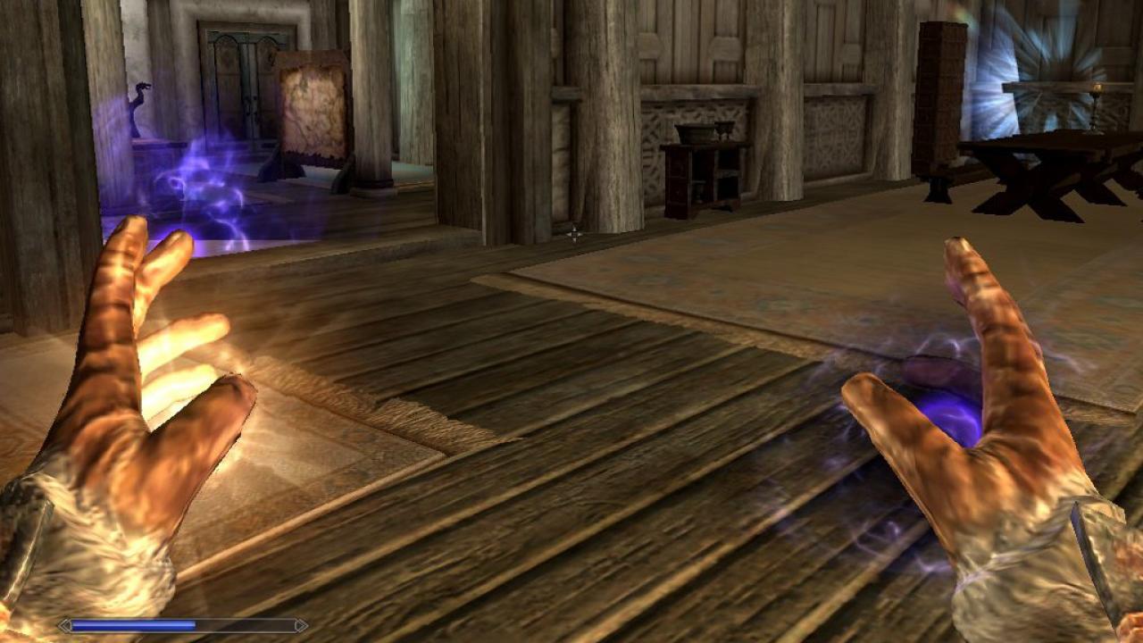 [21/11/2012] Portal - Dynamically Placed Teleportation - Portal-Fans kommen in dieser Skyrim-Mod voll auf ihre Kosten. Mit einem speziellen Zauberspruch könnt auf statischen Objekte zwei Portale kreieren, durch die ihr gehen könnt. Daraus ergeben sich völlig neue Möglichkeiten im Kampf. Außerdem kann man so schneller Distanzen überwinden. Witzig!