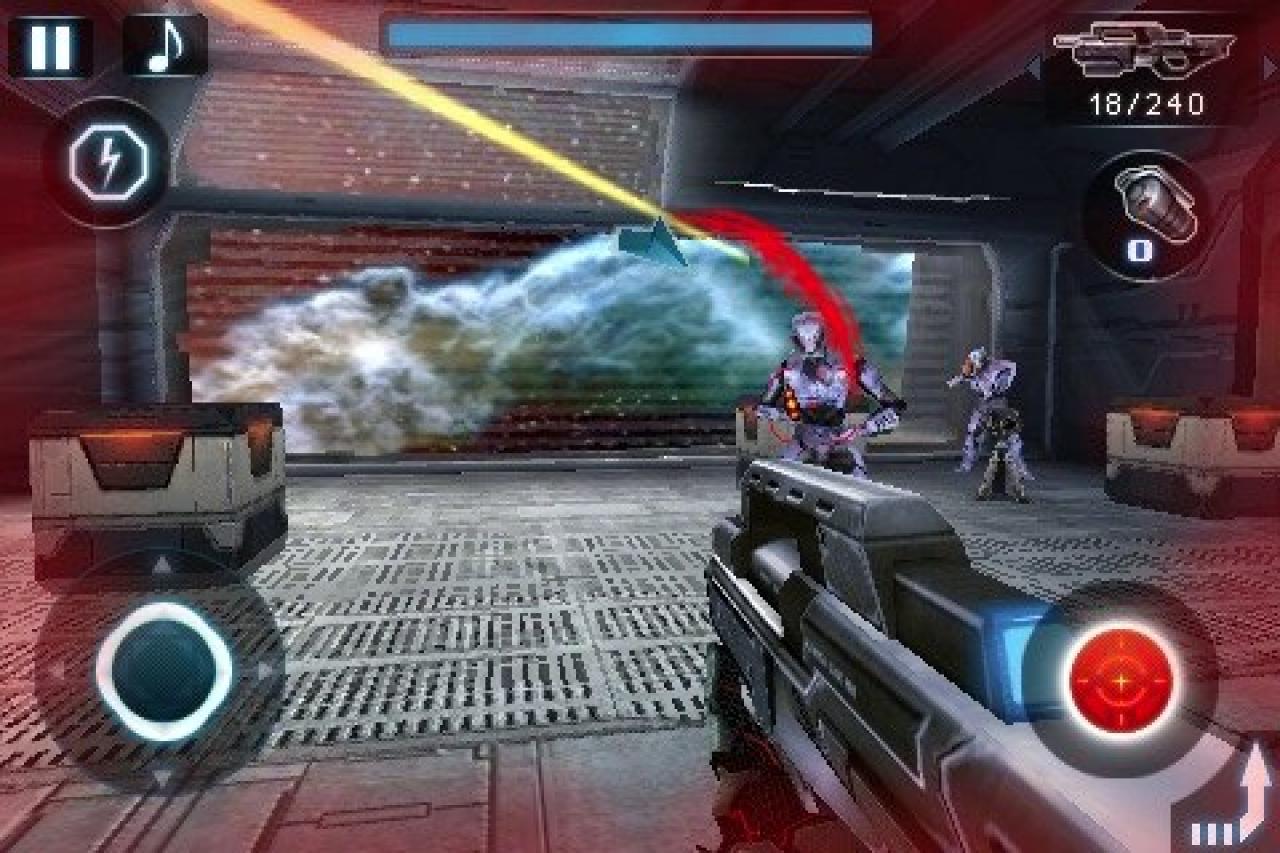 [07/12/2012] N.O.V.A bedeutet Near Orbit Vanguard Alliance und stammt aus dem Hause Gameloft. Der Ego-Shooter ist ein kompletter Halo-Verschnitt von den identischen Waffenmodellen bis hin zum weiblichen, holografischen Helferlein.