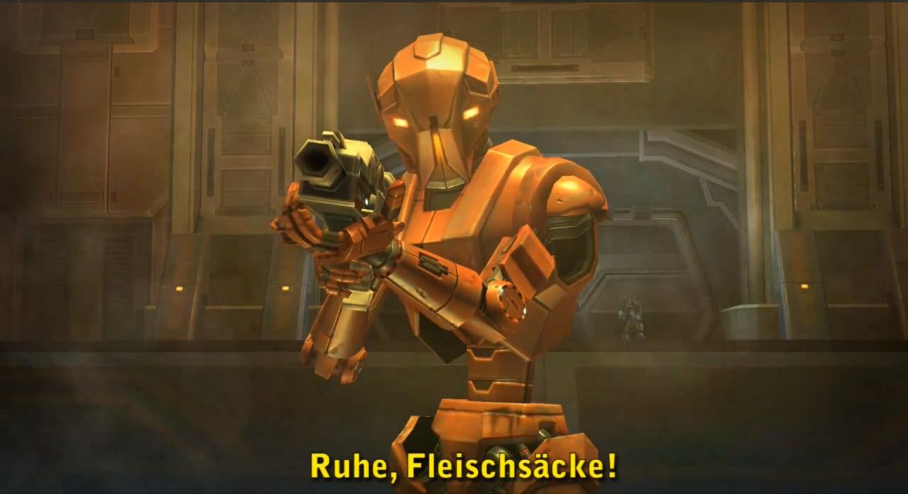 [18/01/2013] In Star Wars: Knights of the Old Republic begegnet uns HK-47, ein Droide, der als Auftragskiller im Universum unterwegs ist. Mit seinen frechen Sprüchen bringt er uns mehr als einmal zum Lachen.