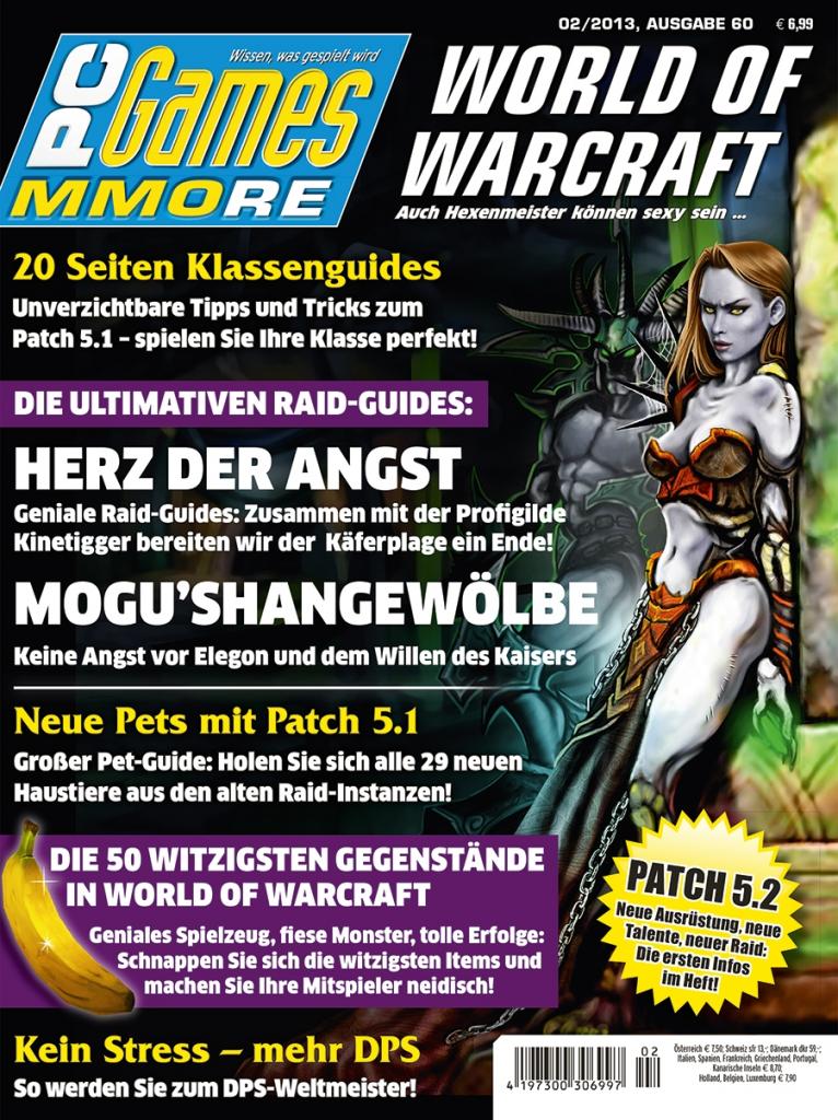 [18/01/2013] Seit 16.1. erhältlich: die neue PC Games MMORE!