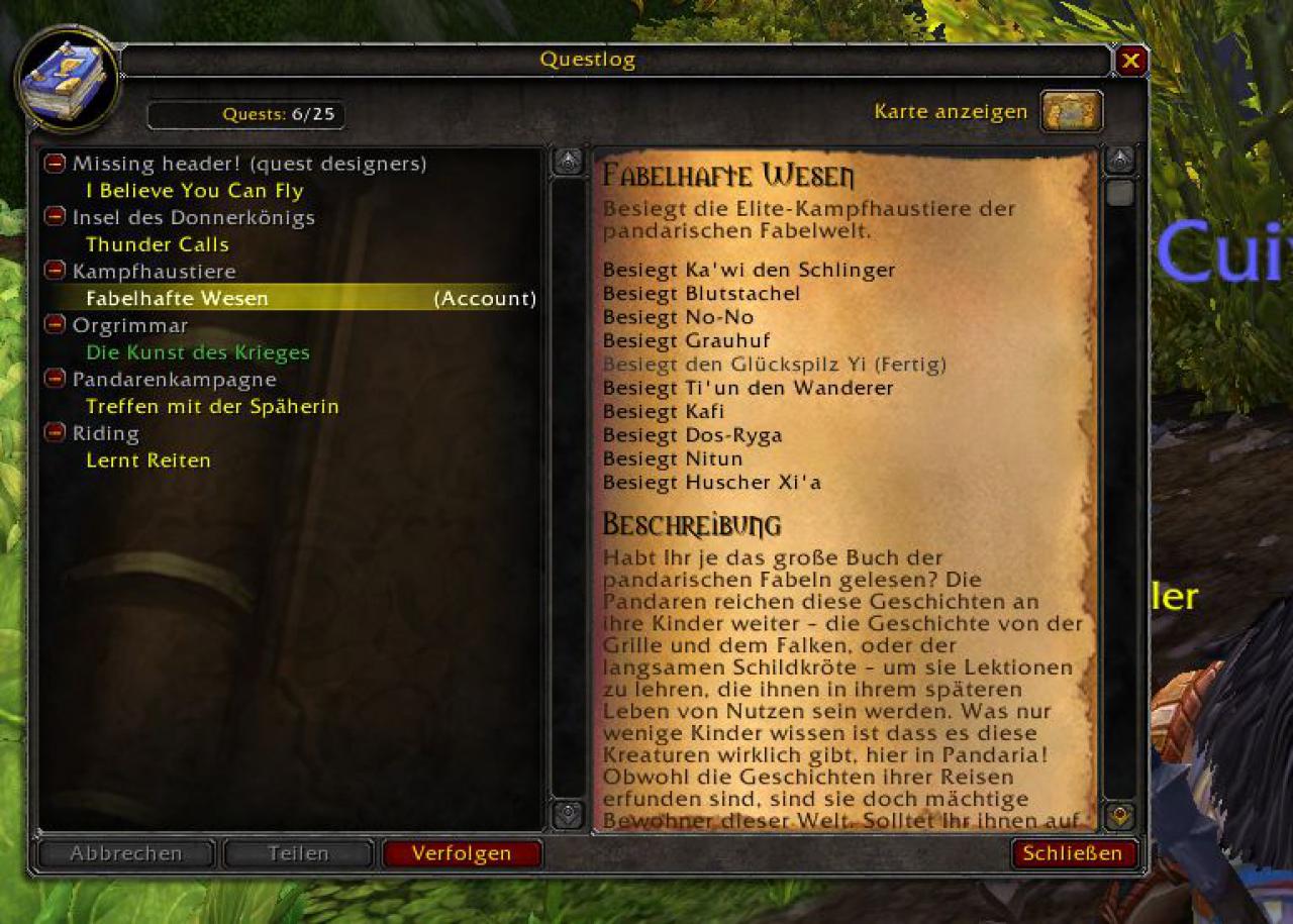 [28/01/2013] Die Quest 