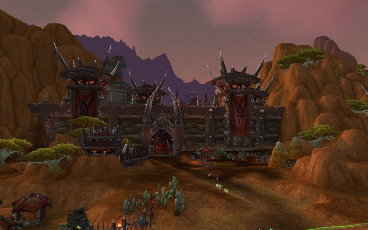 [10/01/2013] Die Front Orgrimmars erstrahlt in WoW Patch 5.2 wieder in altbekannter Schönheit.