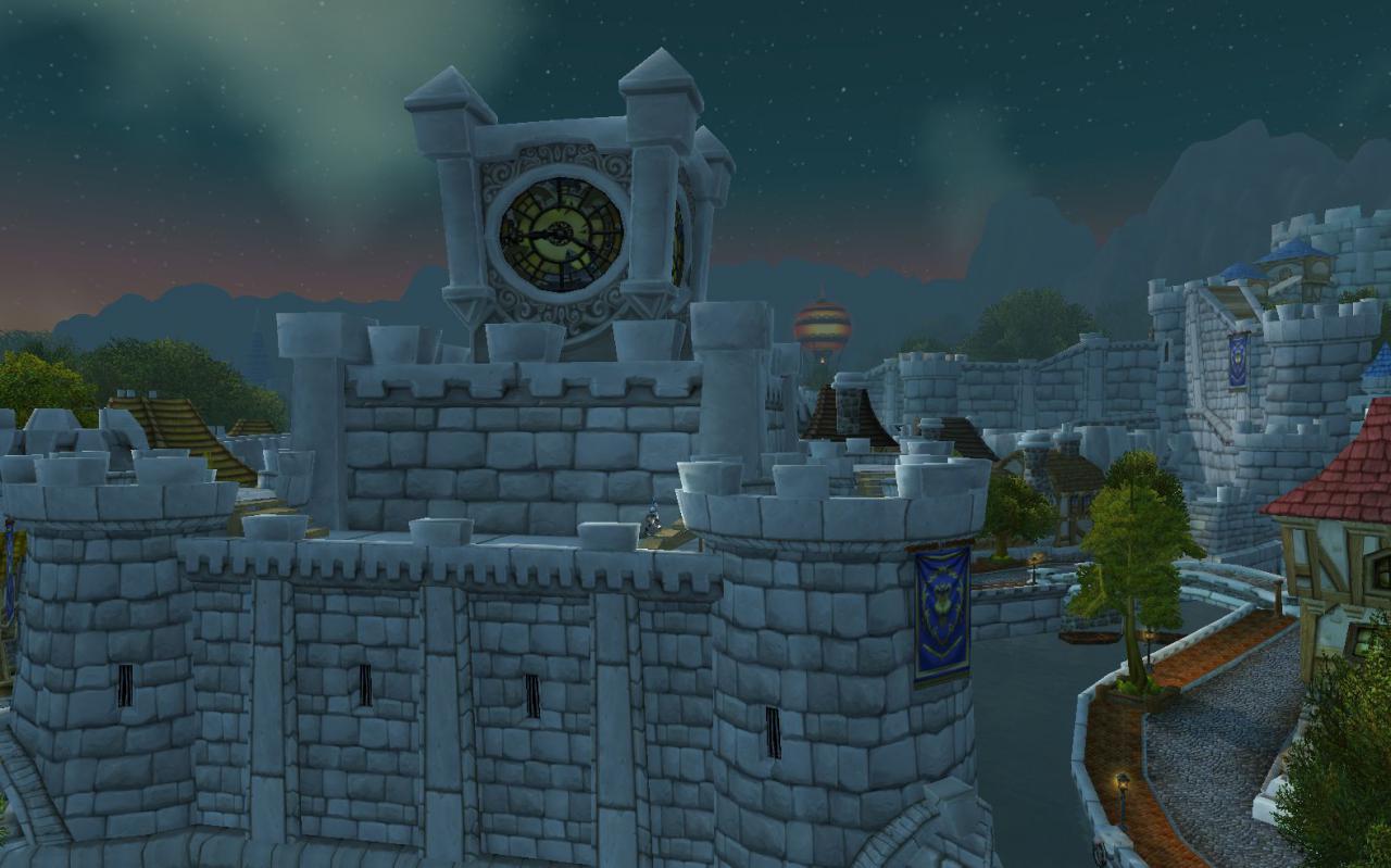 [10/01/2013] Als wäre nie was gewesen: der Uhrenturm in Sturmwind mit WoW Patch 5.2.