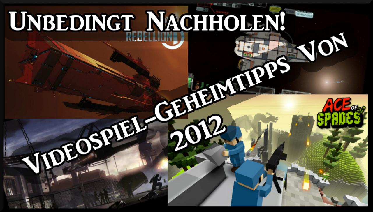 [12/01/2013] Wir zeigen euch einige Geheimtipps aus 2012 die ihr unbedingt gespielt haben solltet.