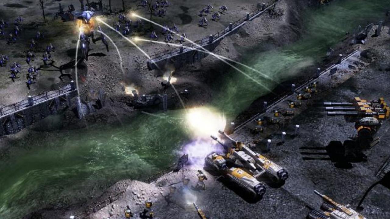 [14/01/2013] Mammutpanzer (C&C: Tiberium Wars) - Die GDI verlässt sich während der Tiberiumkriege auf ihre schwer gepanzerte Wunderwaffe. Der Mammutpanzer kann Boden- und Luftziele bekämpfen und ist damit vielseitig nutzbar. Gegen eine Armee dieser Tanks kann der Gegner wenig ausrichten. 