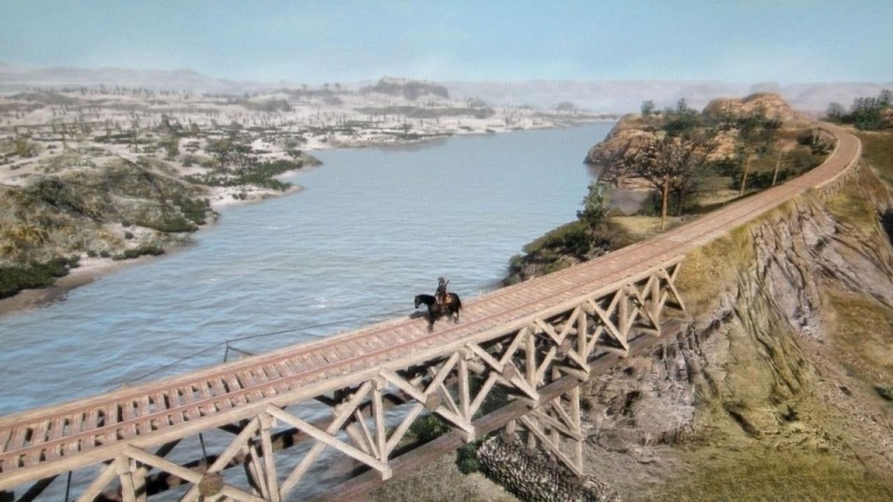 [02/01/2013] Unsichtbare Barrieren - Open-World-Games laden euch zur Erkundung einer großen Spielwelt ein, allerdings sind zu Beginn häufig nicht alle Abschnitte passierbar. In Red Dead Redemption legt euch Rockstar Games beispielsweise unüberwindbare Hürden in den Weg. So ist die Brücke nach Mexiko ist fertig, wenn ihr in der Handlung weit genug seid. 