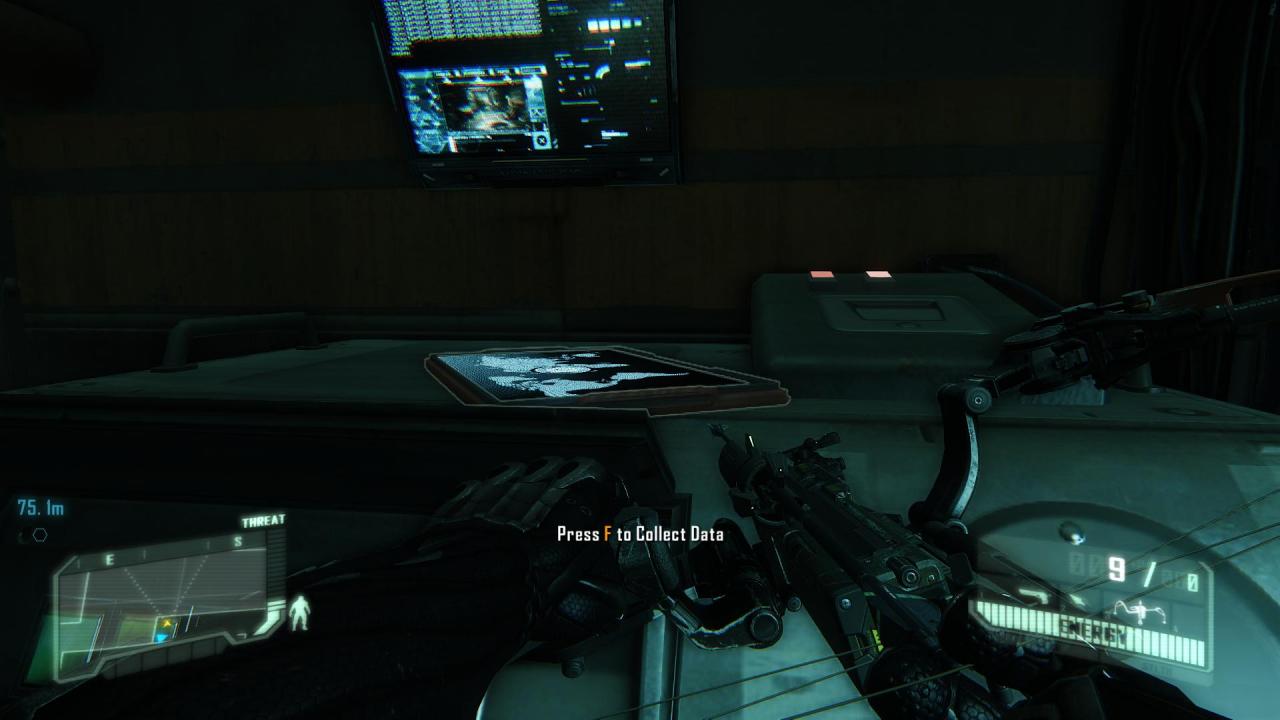 [21/02/2013] Crysis 3 Komplettlösung - Level 1: Post Human - Hier findet ihr ein weiteres Datenpad.