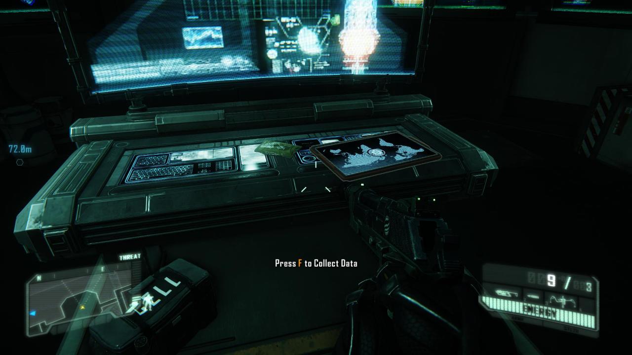 [21/02/2013] Crysis 3 Komplettlösung - Level 1: Post Human - Auf dem Terminal findet ihr das Datenpad.