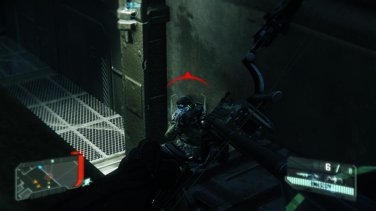 [21/02/2013] Crysis 3 Komplettlösung - Level 1: Post Human - Mit dem Bogen fliegt eure Tarnung nicht auf.