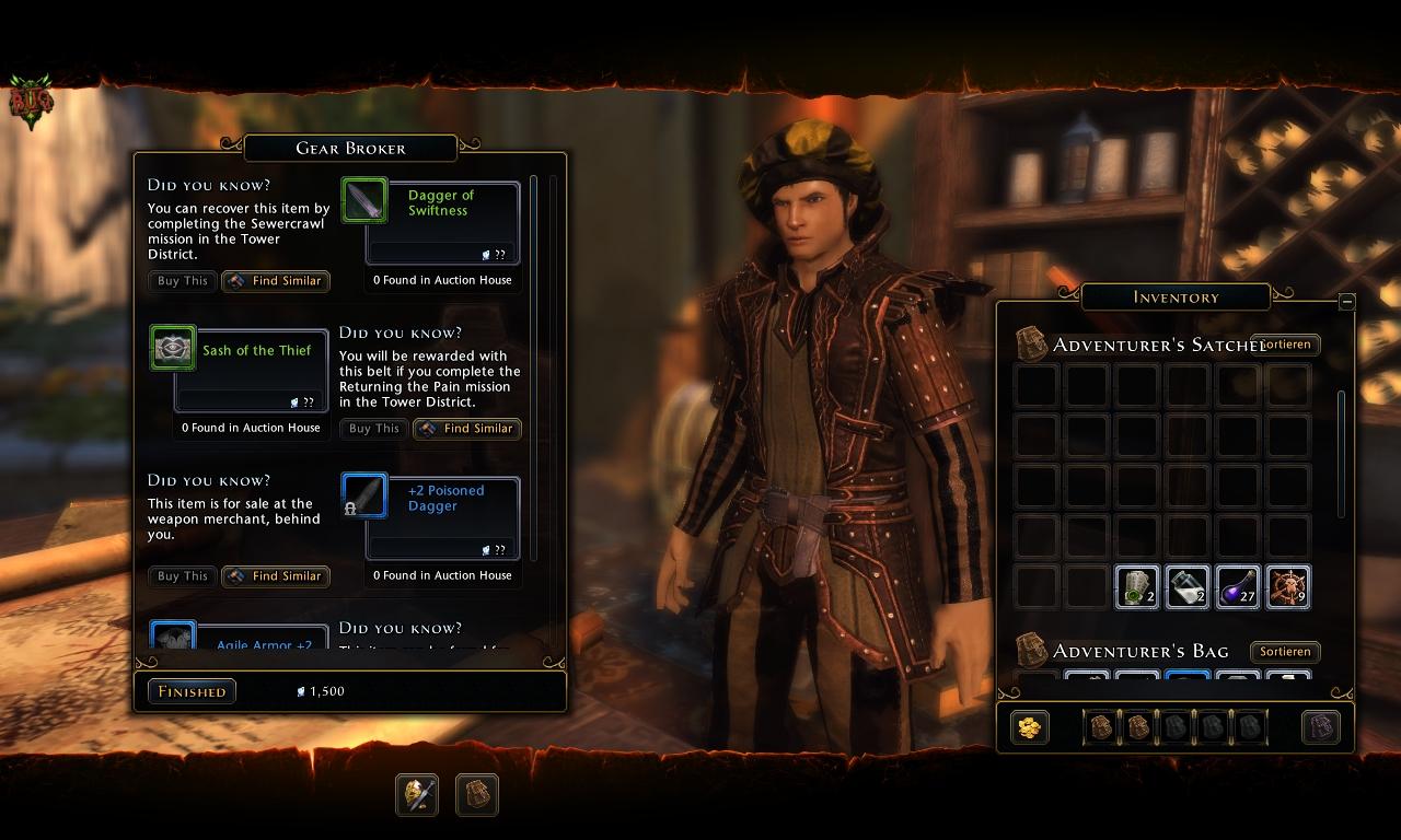 [08/02/2013] Neverwinter: Praktisch - dieser Händler gibt Tipps für Item-Upgrades