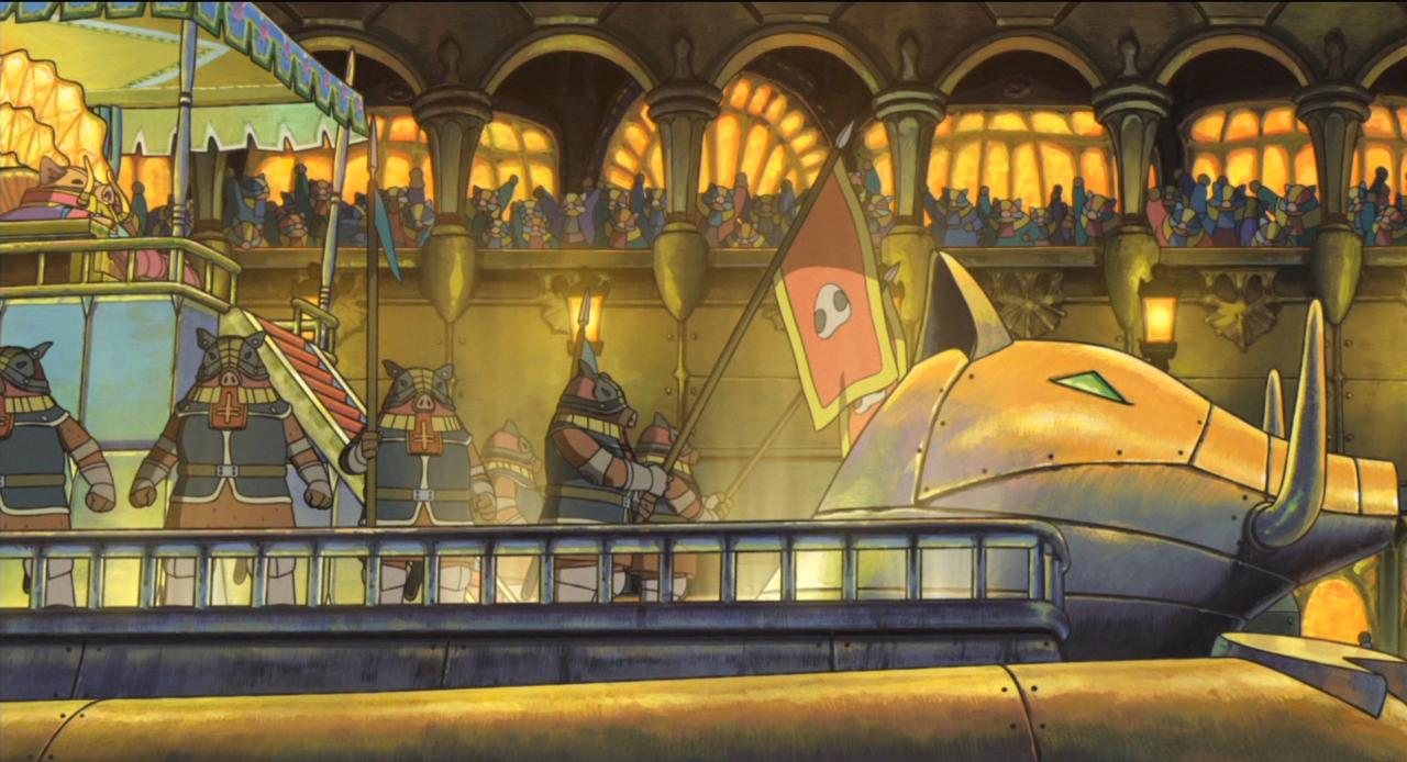 [12/02/2013] Als die Helden in Schweinfort ankommen, hält der Kaiser gerade eine Parade ab.